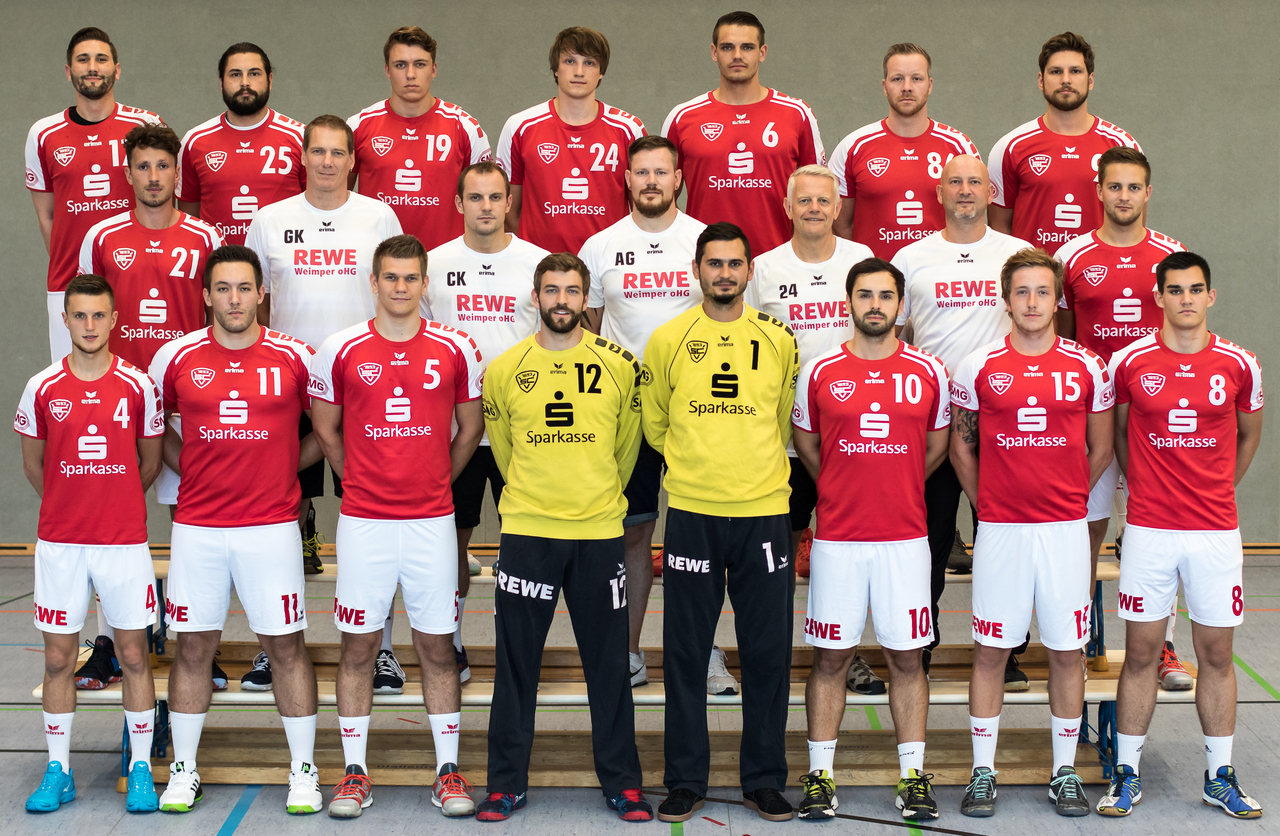 Erste Herren-Handballmannschaft, Mannschaftsfoto