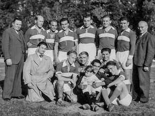 SW-Foto der Meistermannschaft in der Kreisklasse I 1953